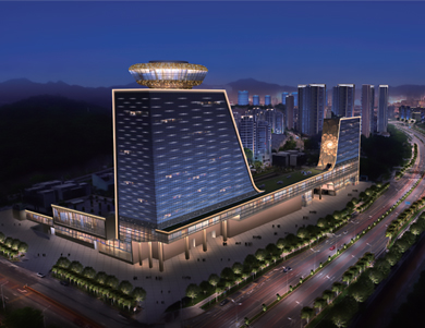 中国·深圳·光明  观光路建筑灯光工程—设计、施工总承包